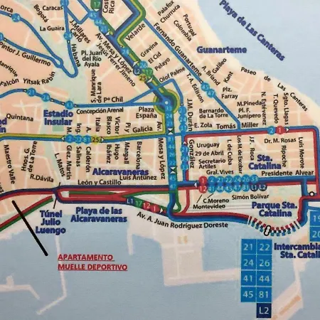 Apartman Muelle Deportivo Las Palmas de Gran Canaria